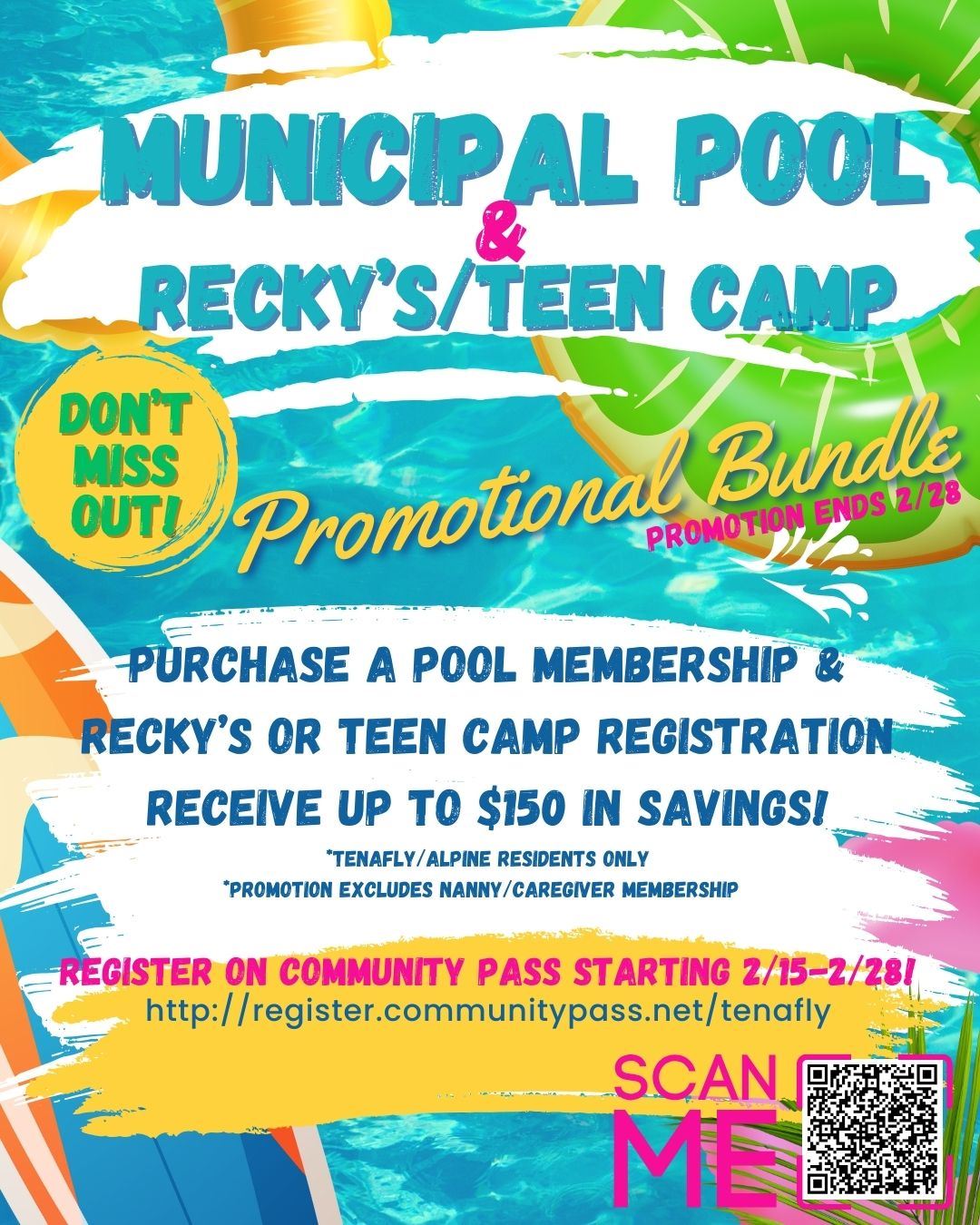 Municipal Pool Promotion Package