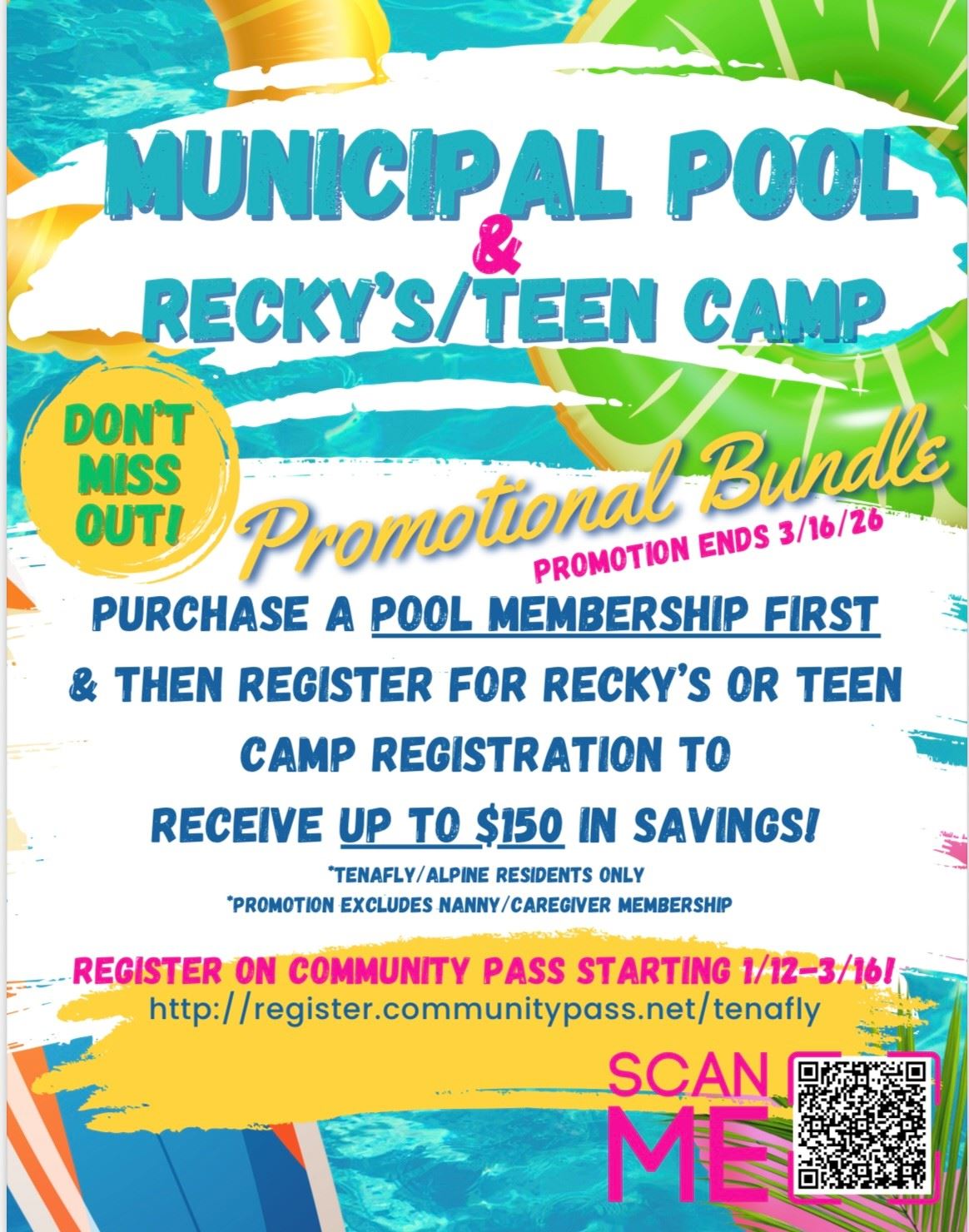 Pool. Camp Promotional Bundle 2026